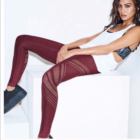 Vimmia Pants - NEW • Vimmia • Drill Pants Leggings Burgundy Large